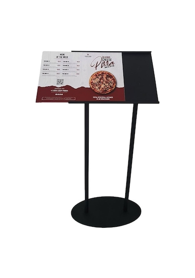 Restoran Önü Metal Menü Panosu 2xa4 589976