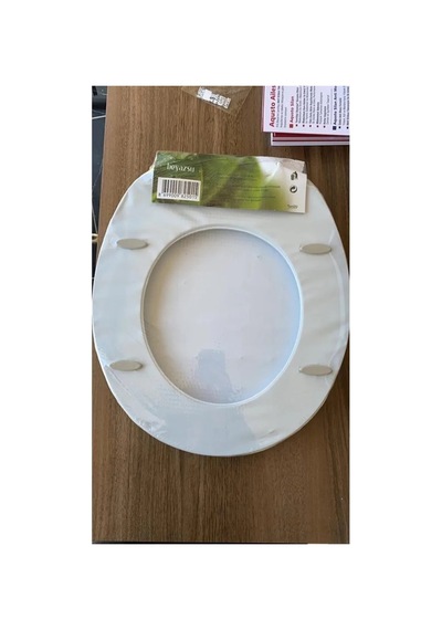 Lüks Klozet Kapağı Desenli Düz Kalın Süngerli Royaleks-14054 Standart