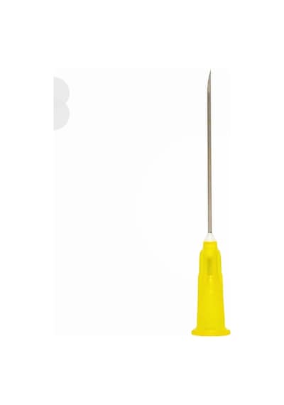 Genject İğne Ucu Sarı Uzun 20g/38mm 500'lü Kutu
