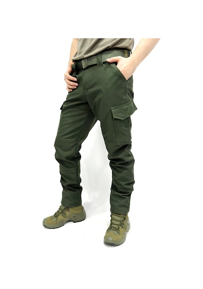 Kordak Erkek Içi Polarlı Tactical Outdoor Su Geçirmez Haki Softshell Pa