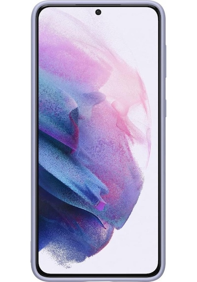 Galaxy S21 Plus İle Uyumlu Silikon Kılıf Mor Ef-pg996tvegww