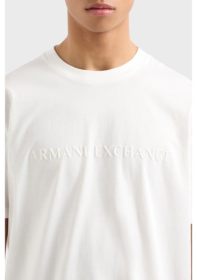 Armani Exchange Erkek T Shirt Xm002467 Af10356 U0009 Beyaz Beyaz