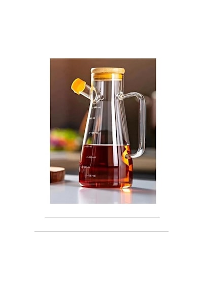 Cam Yağdanlık 900 Ml Royaleks-clkn1820 Acı Kahverengi