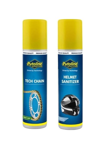 75 Ml Zincir Yağ Ve 75 Ml Kask Temizleme Seyahat Seti