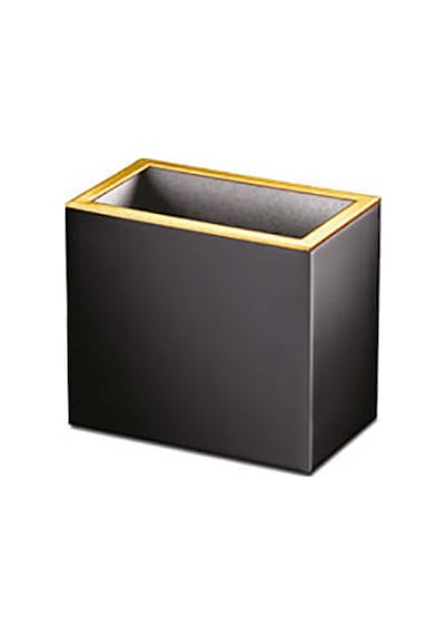 Sonia - Black 1-2 Tezgâh Üstü Diş Fırçalık Siyahaltın  - 91702no- Diğer