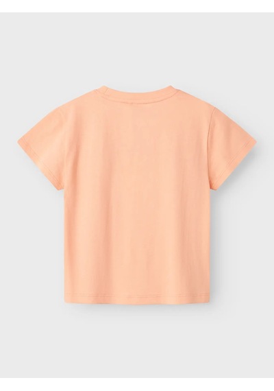Name It Nmmfish Nreg Ss Top Box Unisex Çocuk T-shirt 13241295 Somon
