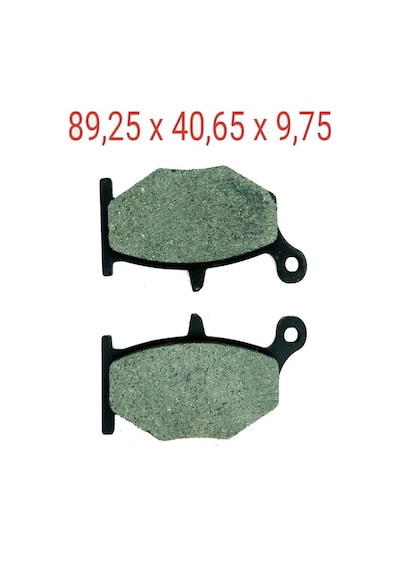 Sevenkardeşler Suzuki Arka Fren Disk Balata Fa419 Uyumlu Gsr 600