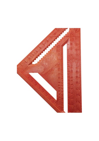 Rox Wood 0022 Abs Plastik Üçgen Marangoz Gönye 175   Mm