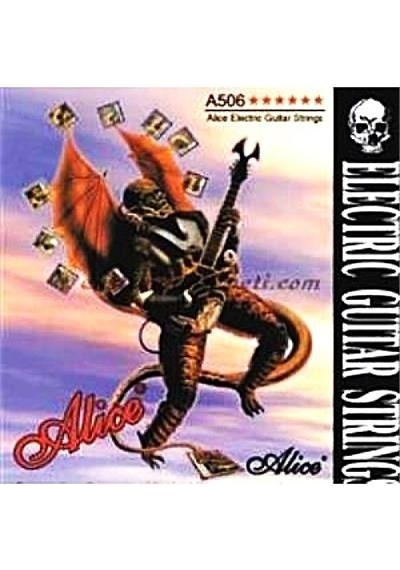 Alice A506 0,08 Elektro Gitar Teli 3 Set
