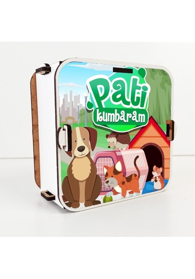 Moon Beavers Pati Kumbaram Eğitici Öğretici Geliştirici Ahşap Sağ