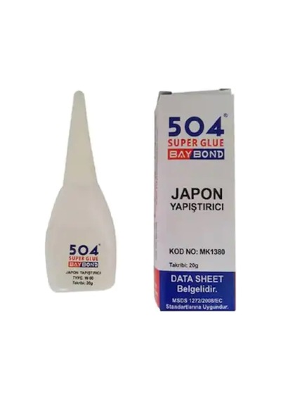 Bay-Tec 504 Baybond Japon Yapıştırıcı Mk1380 Beyaz
