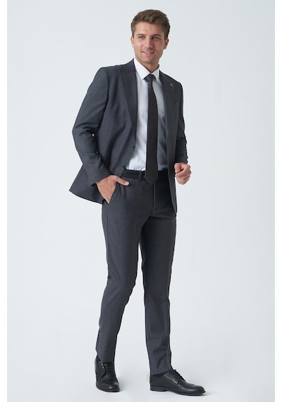 White Stone Derry T2462 6 Drop Slim Fit Takım Elbise Desenli-desenli Çok Renkli