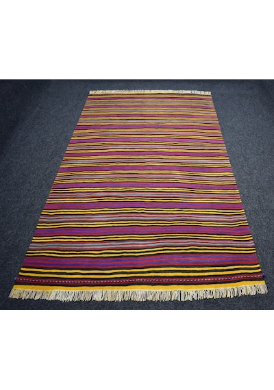 Zehra Abla Halı Yeni El Dokuma Emsalsiz Hafik Zara Sivas Yün Kilim 7476 Çok Renkli