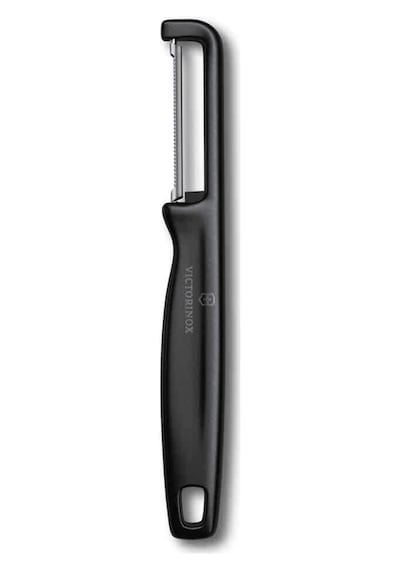 Victorinox 6.0943.3 Iota Tırtıklı Kenar Çift Taraf Siyah Soyacak