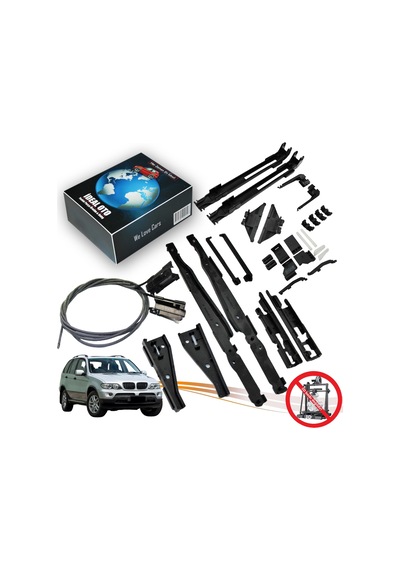 Bmw X5 E53 2000-2006 Panoramik Sunroof Kızak, Halat & Sunroof Perde Tamir Seti
