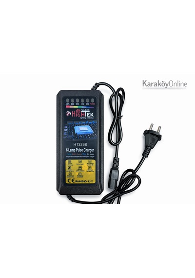 60v 24ah Elektrikli Bisiklet Şarj Aleti E-bike Hızlı Şarj Cihazı Led Göstergeli