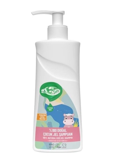 %100 Doğal Çocuk Jel Şampuan 325 Ml Çok Renkli