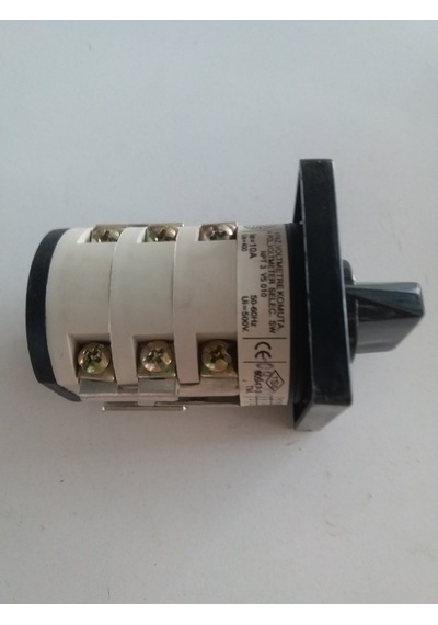 OPAŞ 3X10 AMPER 4 POZ  VOLTMETRE KOMİTATÖRÜ