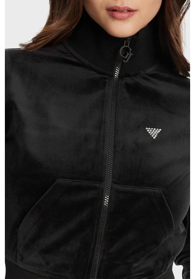 Guess Bayan Sweat V3bq22 K0232 Jblk Siyah Siyah