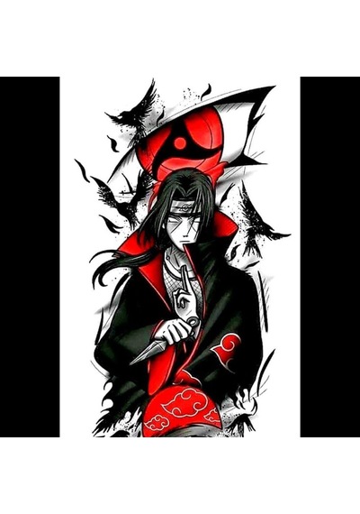 Anime İtachi Beyaz Porselen Kupa Bardak