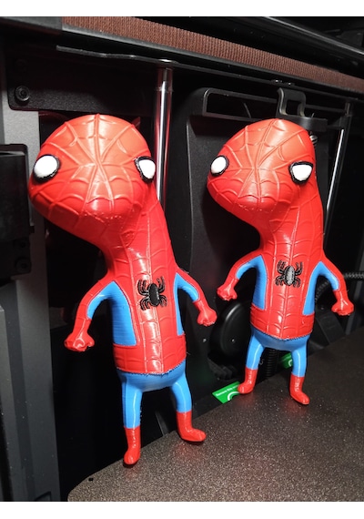 Spider-man Örümcek Adam Dekoratif Biblo 3d Baskı Gamer Masa Dekoru 1 Adet