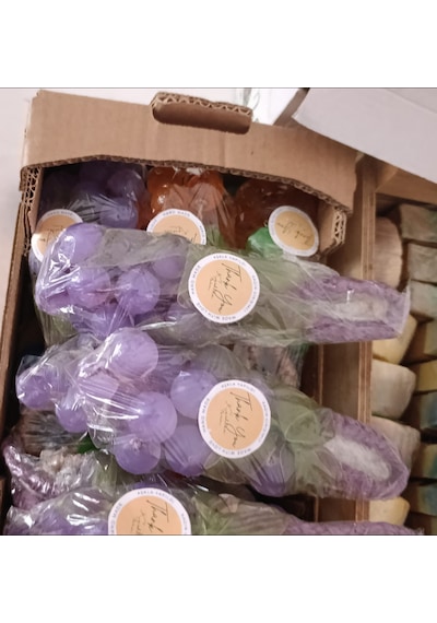 Keshlee Farm Lavanta Esansiyel Yağlı Üzüm Sabunu