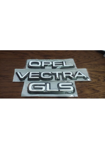 Opel Vectra A Kasa Gls Bagaj Yazısı Vectra Gls Arka Bagaj Yazısı Gls Yazısı Opel İthal A Kalite