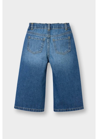 Defacto Wıde Leg Standart Paça Pantolon Kız Bebek D7886a526spnm28 Mavi-nm28
