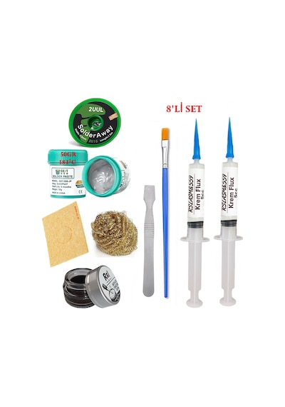 Best Krem Lehim 183 C 50gr Havya Uc Temizleyici Flux Lehim Toplama 2uul-2015 Lehim Emme Teli Spatula Seti1 Tk02