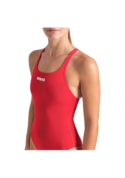 Arena Team Swimsuit Swim Pro Solid Kadın Kırmızı Yüzücü Mayo 004760450