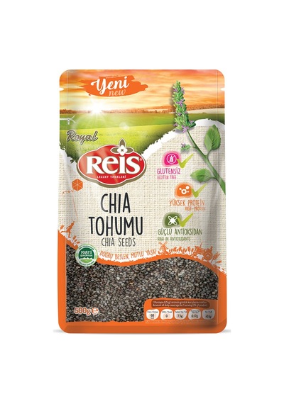 Reis Royal Chia Tohumu 500 G - 5 Adet Tarı