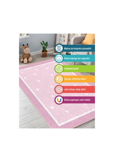 Dijital Baskılı Pamuk Tabanlı Çocuk Halısı Kaymaz, Yumuşak, Makinede Yıkanabilir Çok Renkli 795351088 Çok Renkli Dijital Baskılı Pamuk Tabanlı Çocuk Halısı Kaymaz, Yumuşak, Makinede Yıkanabilir Çok Renkli 795351088 Çok Renkli