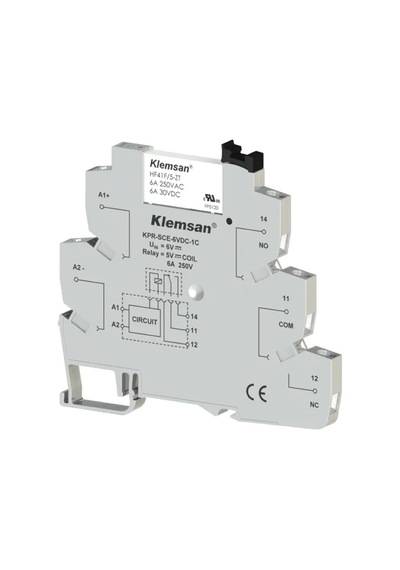 Klemsan 270850 Kpr-sce-230vac/dc-1c Plc Röle 1c 10 Ad