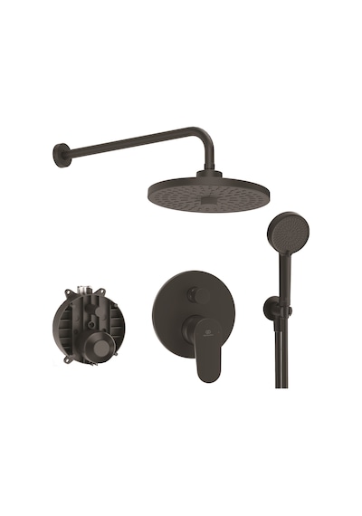 Ideal Standard Bd828xg Cerafine O Ankastre Banyo Duş Sistemi Seti, Mat Siyah Siyah