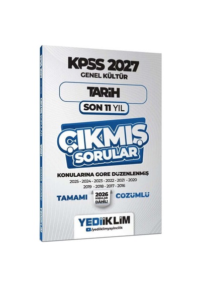 2027 Kpss Genel Kültür Atölye Tarih Video Ders Notu Soru Bankası Çıkmış Sorular Seti 3 Kitap
