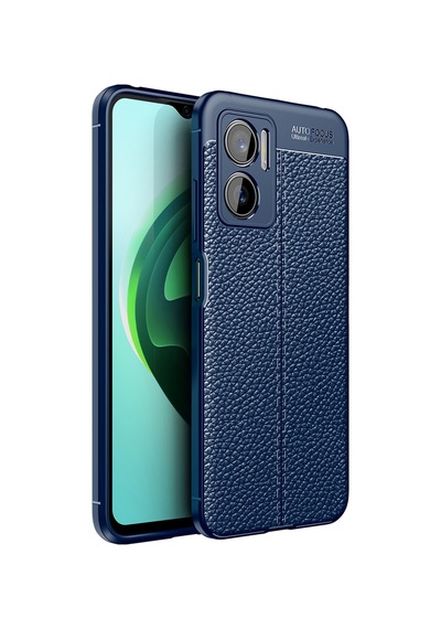 Xiaomi Redmi Note 11E Kılıf Zore Niss Deri Desenli Silikon Kılıf