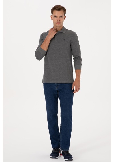 U.s. Polo Assn. Erkek Sweatshirt Antrasit