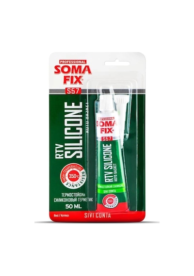 Somafıx Rtv-sıvı Conta Tüp Silikon Kırmızı 50 Ml Diğer