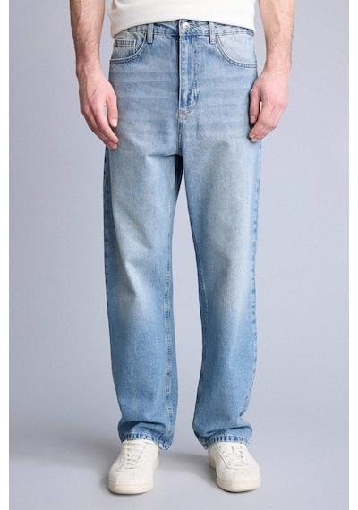 Defacto Baggy Fıt Pantolon H6630ax26smnm39 Mavi-nm39