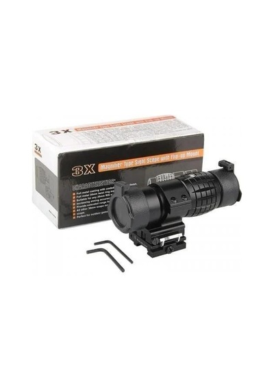 Magnifier 3x Yakınlaştırmalı Dürbün - 22mm Taktik Ürün Açık Hava Aleti Atış Ekipmanı