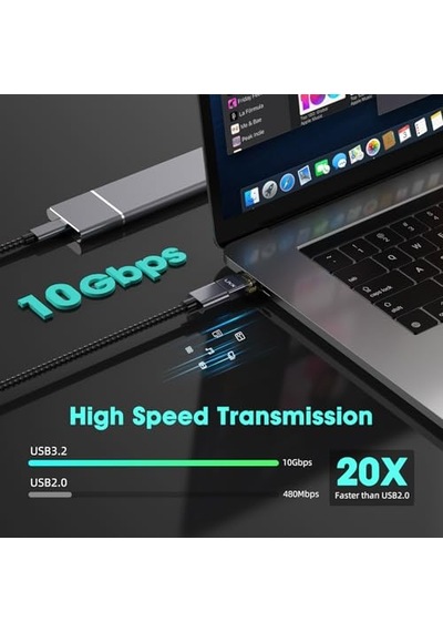 Tr Type C To Usb3.2 Çevirici Dönüştürücü Otg 10gbps 60w Ultra Hızlı Şarj Ve Veri Aktarımı Otgdm Diğer