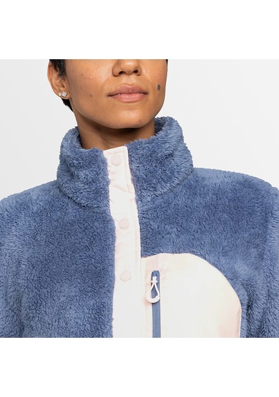 Roxy Alabama Mock Neck Kadın Mavi Polar Üst Erjft04830 Mavi