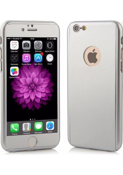 Apple Uyumlu iPhone 6 Plus 6s Plus 360 Derece Tam Koruma Kapak Kılıf