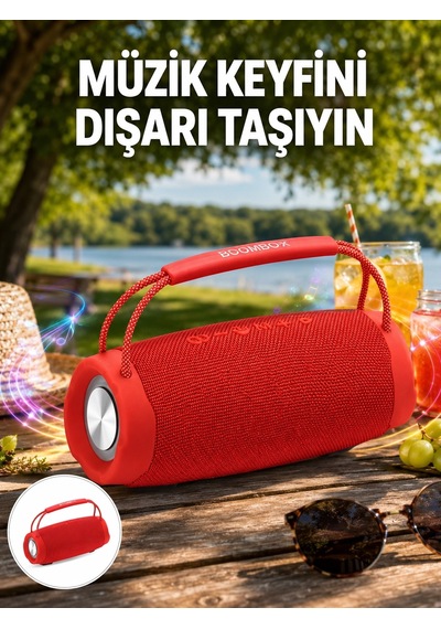 Mey Najmaddin Çevreleyen Sesli Rgb Destekli Kablosuz Taşınabilir Hoparlör Yeni Nesil Najmaddin