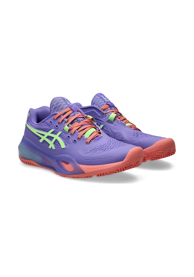 Asics Gel-resolutıon X Padel Kadın Amethyst/ılluminate Green Tenis Ayakkabısı 1042a285-501 Amethyst/illuminate Green