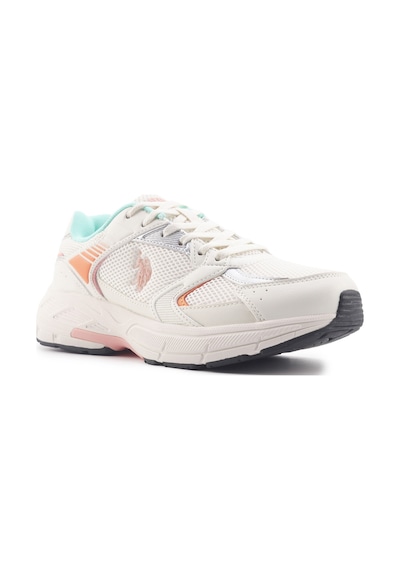 U.s. Polo Assn. Felıx Wmn 4fx Bej Kadın Sneaker 000000000101501753 Bej - Turuncu