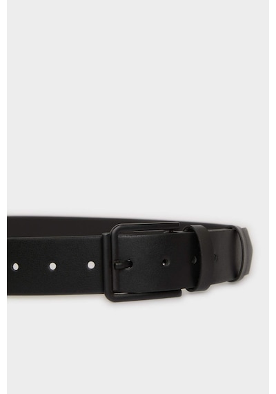 Defacto Erkek Dikdörtgen Toka Suni Deri Jean Kemeri H5098axnsbk27 Siyah-bk27 Defacto Erkek Dikdörtgen Toka Suni Deri Jean Kemeri H5098axnsbk27 Siyah-bk27