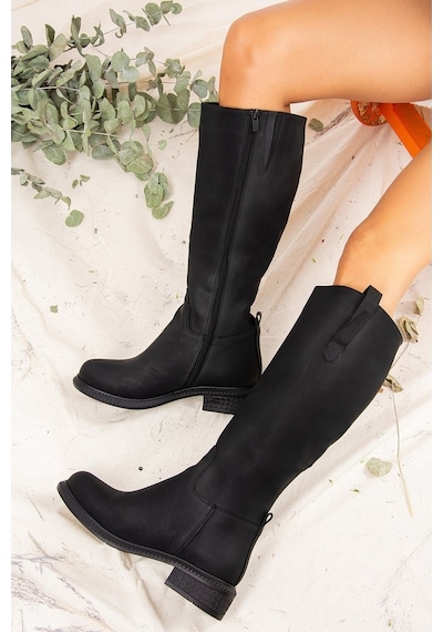 Fox Shoes Siyah Kadın Çizme J674272109