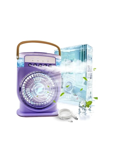 Vtn-86 Şarjlı 600 Ml Su Hazneli Taşınabilir Masaüstü Vanilatör 2000 Mah Pil,