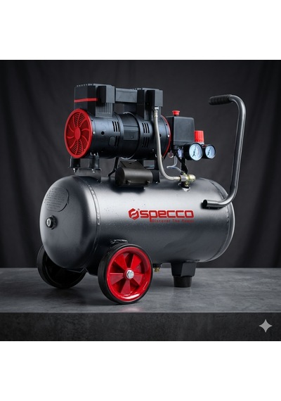 Specco 50 Litre Sessiz Hava Kompresörü 8 Bar